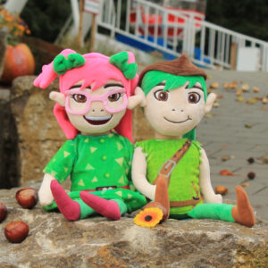 Wichtel Plüschfiguren